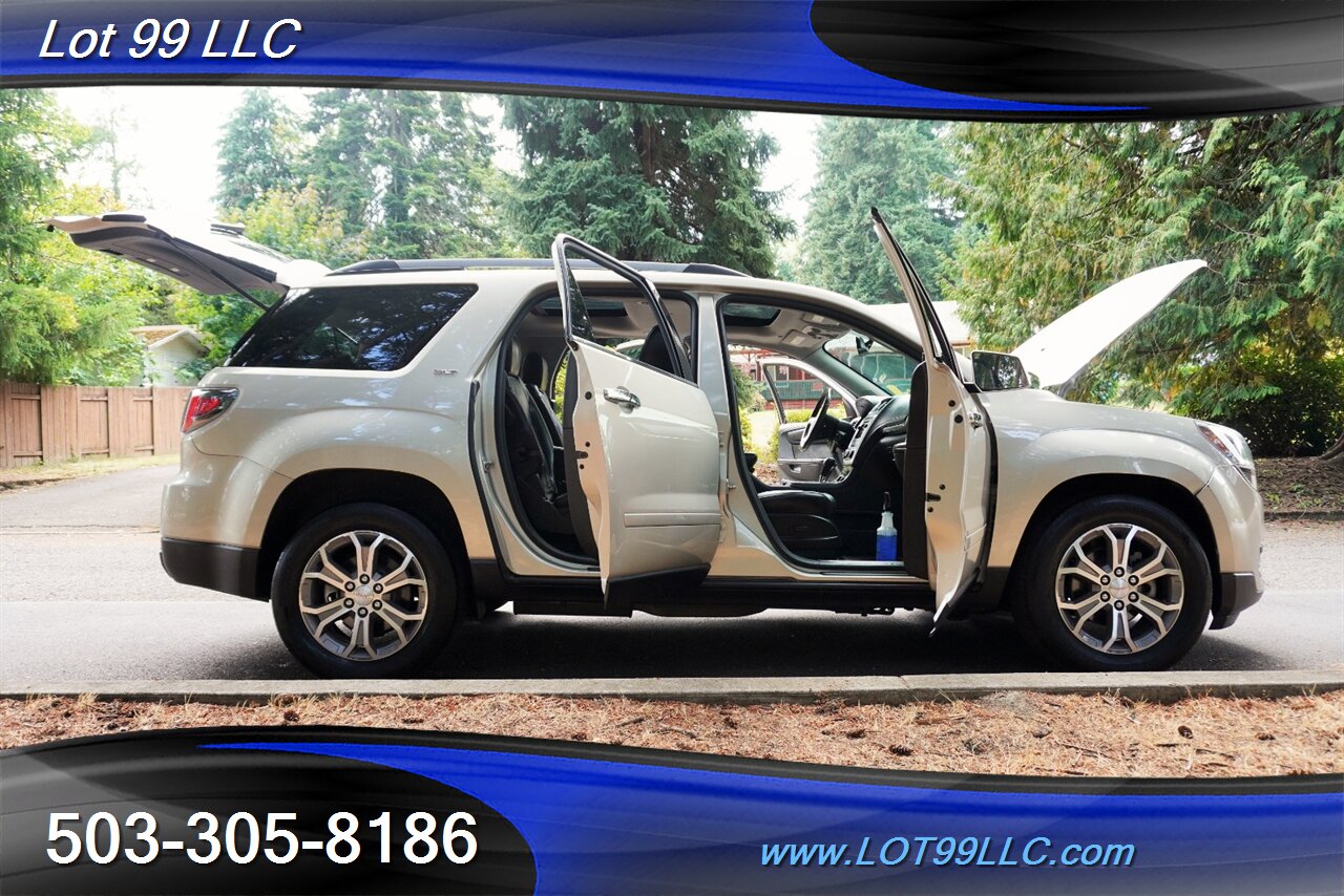 2013 GMC Acadia SLT AWD 59K Heated Leather 3 ROW GPS Dual MOON ROOF Dual TV Screens Premium Wheels New Tires - Photo 29 - Milwaukie, OR 97267