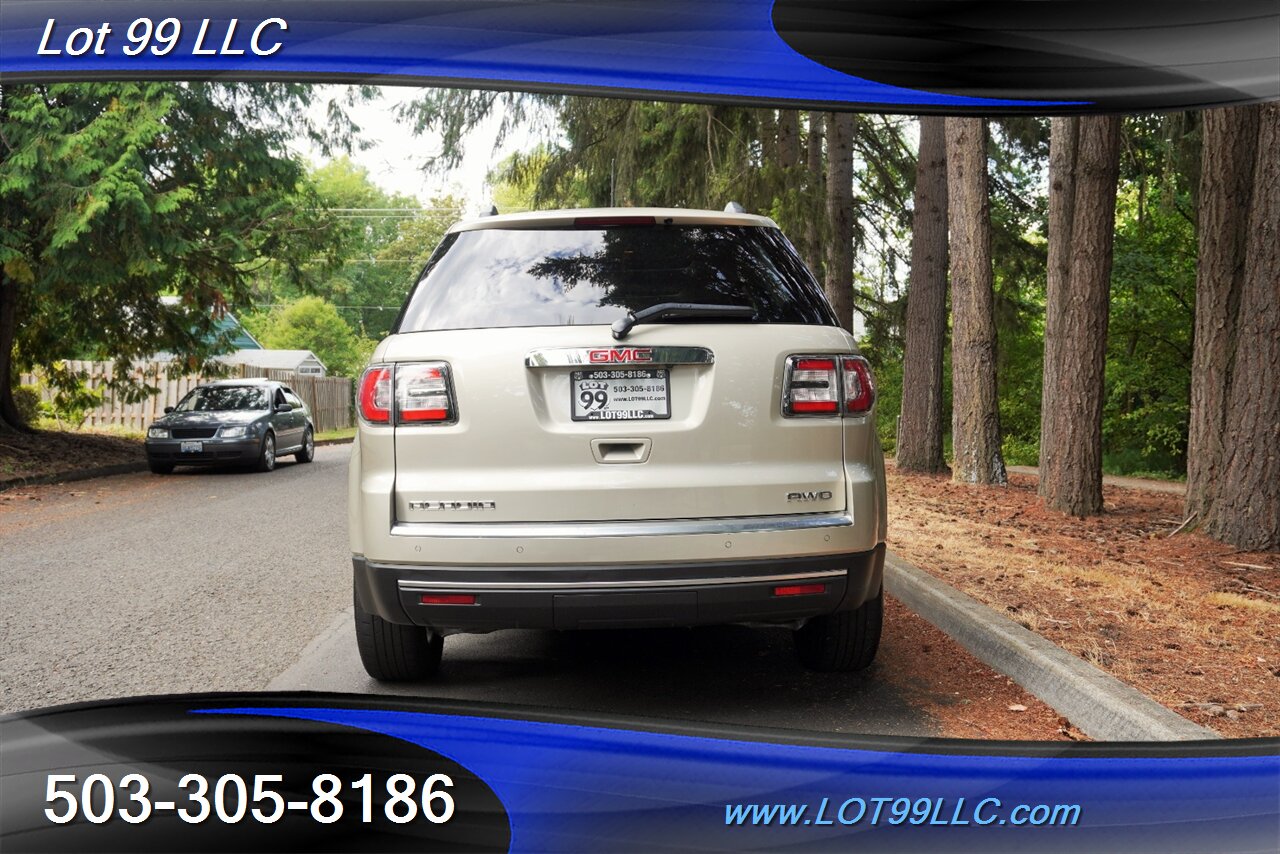 2013 GMC Acadia SLT AWD 59K Heated Leather 3 ROW GPS Dual MOON ROOF Dual TV Screens Premium Wheels New Tires - Photo 10 - Milwaukie, OR 97267