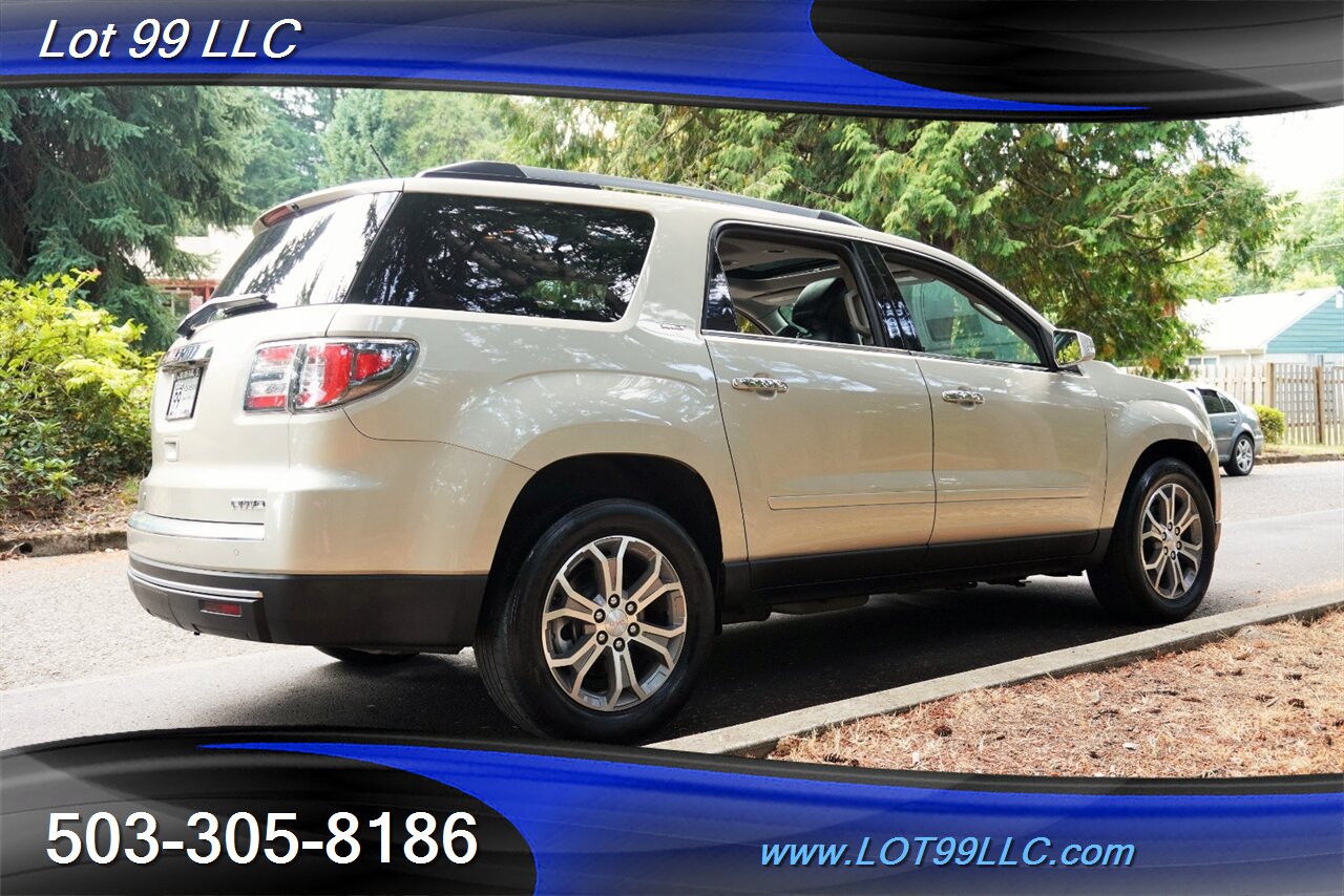 2013 GMC Acadia SLT AWD 59K Heated Leather 3 ROW GPS Dual MOON ROOF Dual TV Screens Premium Wheels New Tires - Photo 9 - Milwaukie, OR 97267