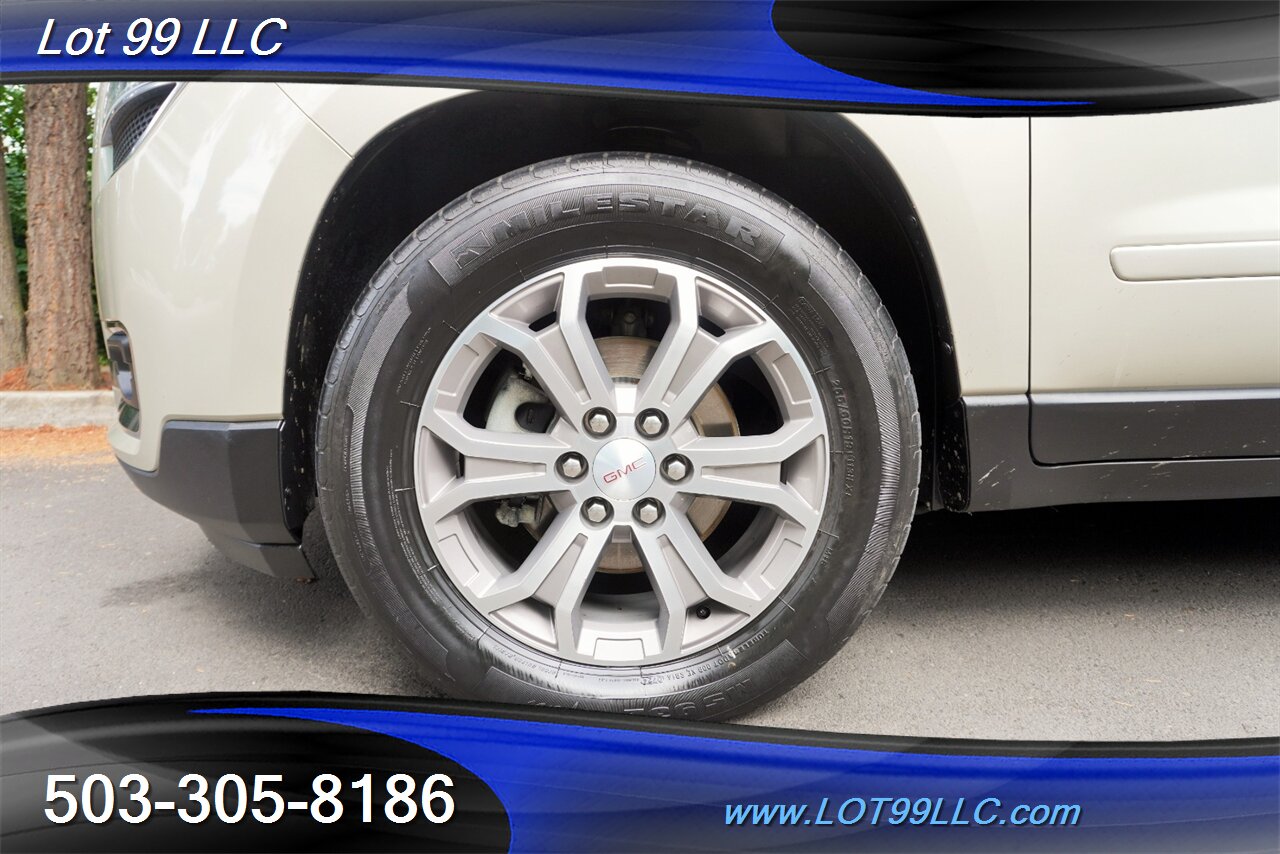 2013 GMC Acadia SLT AWD 59K Heated Leather 3 ROW GPS Dual MOON ROOF Dual TV Screens Premium Wheels New Tires - Photo 4 - Milwaukie, OR 97267