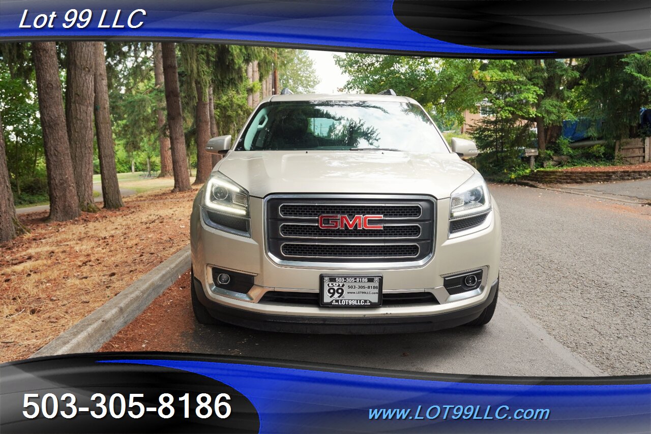 2013 GMC Acadia SLT AWD 59K Heated Leather 3 ROW GPS Dual MOON ROOF Dual TV Screens Premium Wheels New Tires - Photo 6 - Milwaukie, OR 97267