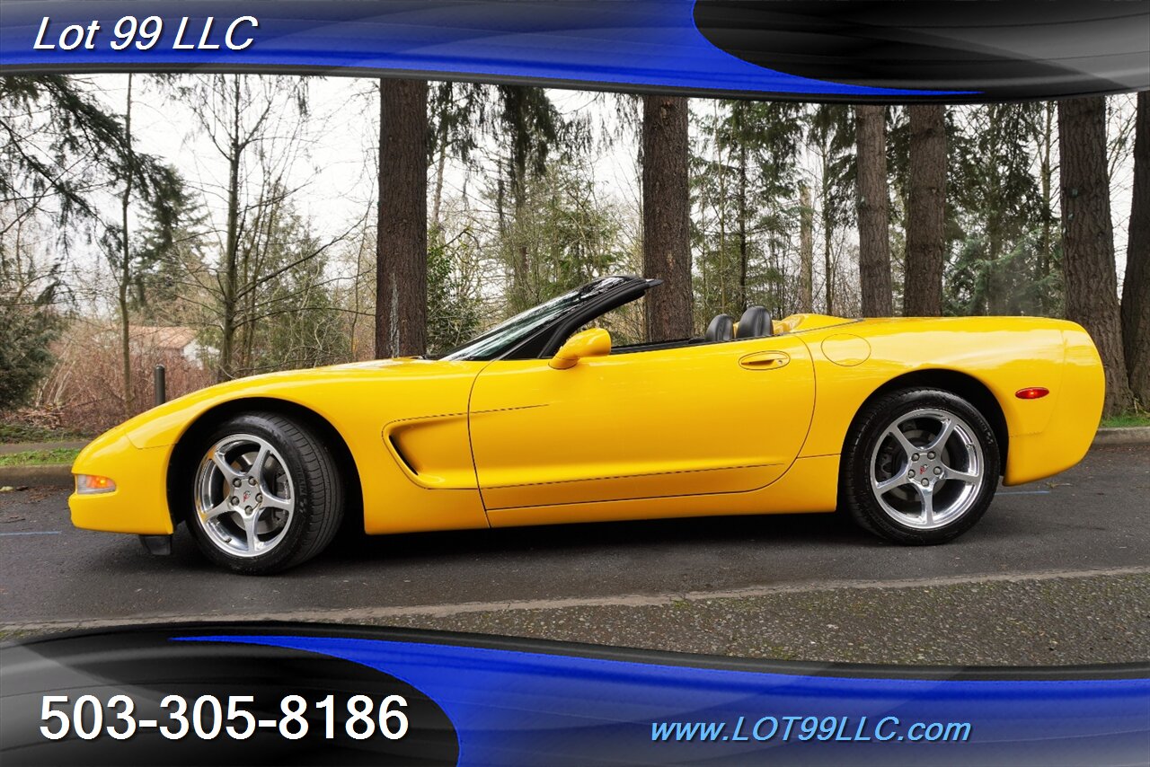2001 Chevrolet Corvette Convertible Only 58K V8 LS1 6 Speed Manual Leather   - Photo 5 - Milwaukie, OR 97267