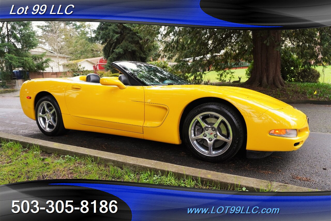 2001 Chevrolet Corvette Convertible Only 58K V8 LS1 6 Speed Manual Leather   - Photo 7 - Milwaukie, OR 97267