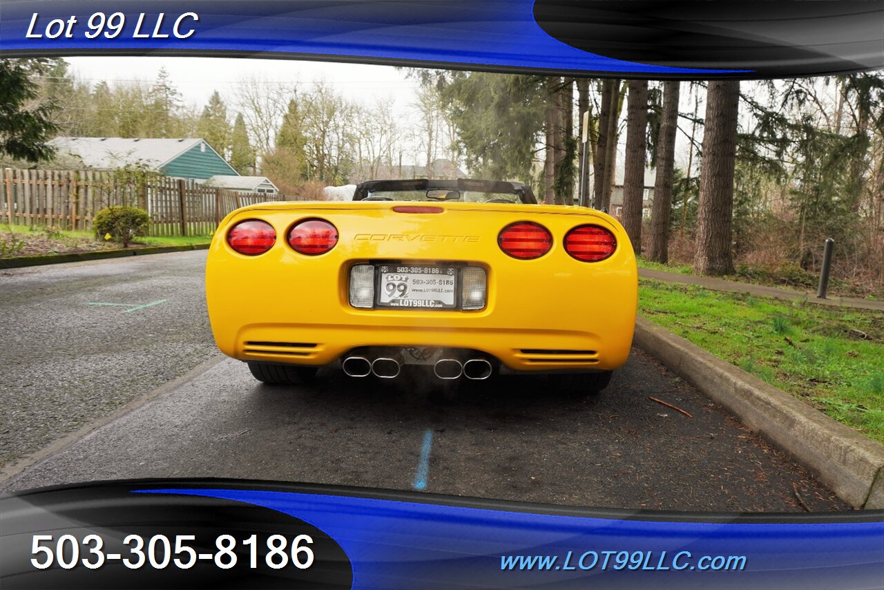 2001 Chevrolet Corvette Convertible Only 58K V8 LS1 6 Speed Manual Leather   - Photo 10 - Milwaukie, OR 97267
