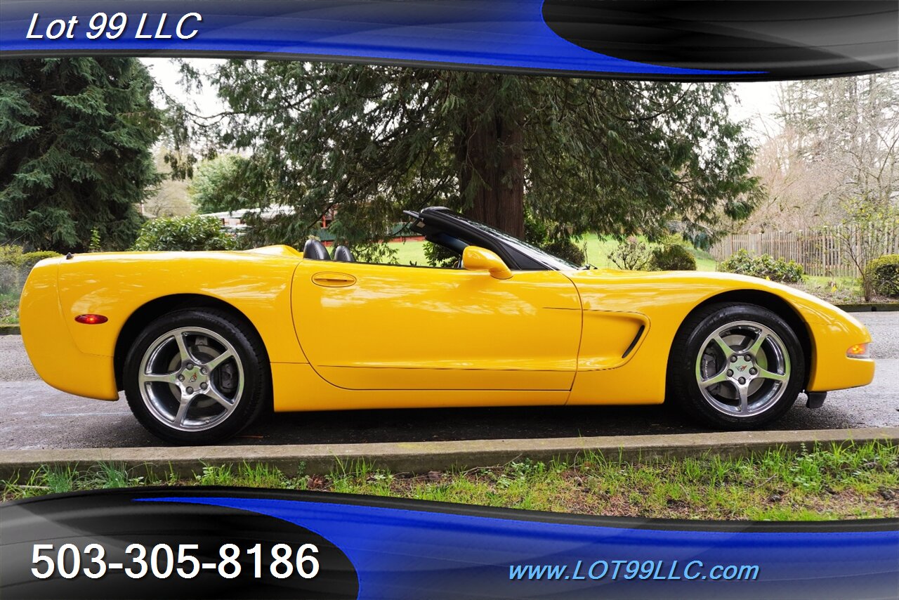2001 Chevrolet Corvette Convertible Only 58K V8 LS1 6 Speed Manual Leather   - Photo 8 - Milwaukie, OR 97267