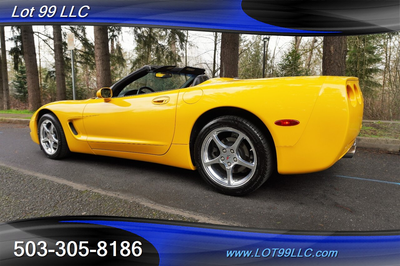 2001 Chevrolet Corvette Convertible Only 58K V8 LS1 6 Speed Manual Leather   - Photo 11 - Milwaukie, OR 97267