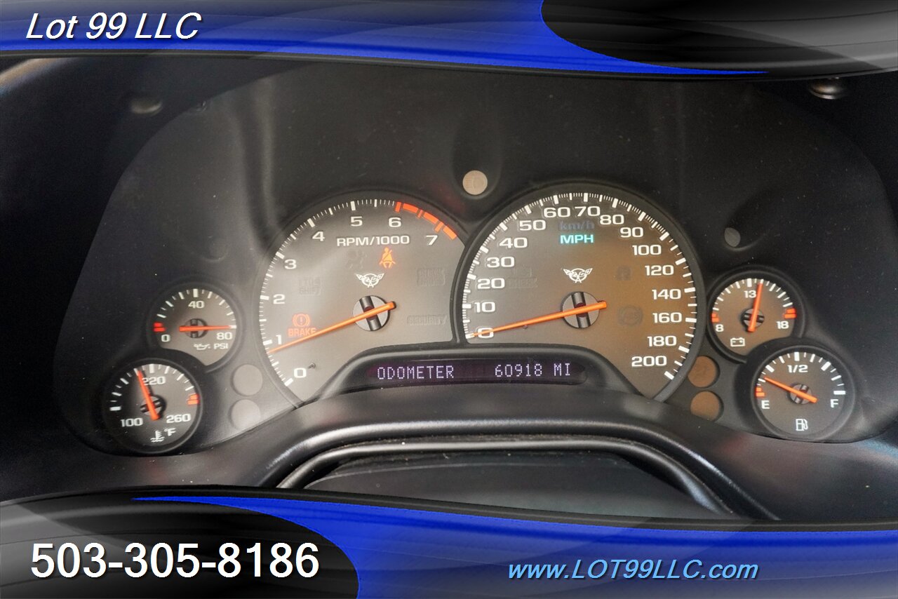 2001 Chevrolet Corvette Convertible Only 58K V8 LS1 6 Speed Manual Leather   - Photo 18 - Milwaukie, OR 97267