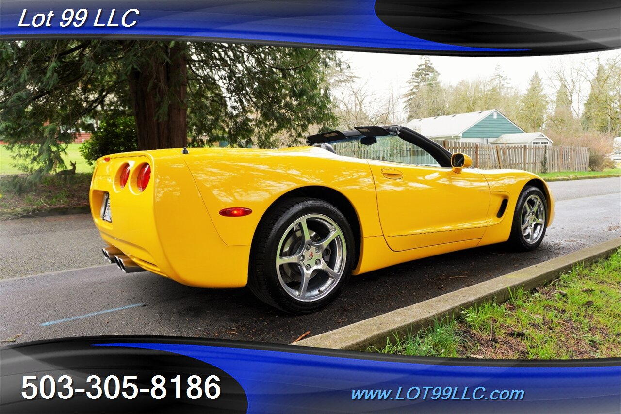 2001 Chevrolet Corvette Convertible Only 58K V8 LS1 6 Speed Manual Leather   - Photo 9 - Milwaukie, OR 97267