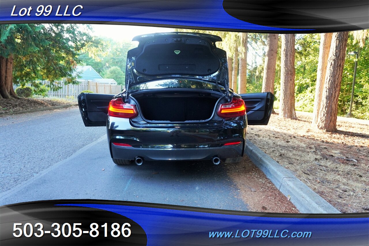 2014 BMW M235i xDrive AWD 3.0L Turbo M PKG Sport Heated  Leather Seats Moon Roof Premium Wheels Newer Tires - Photo 28 - Milwaukie, OR 97267