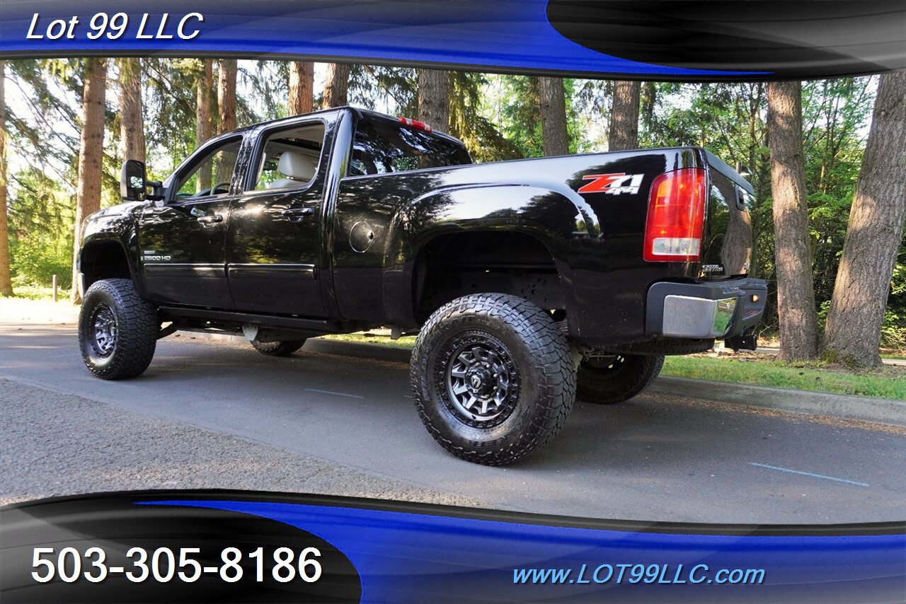 2008 GMC Sierra 2500HD SLT 4X4 6.6L Duramax Diesel Heated Leather GPS  LIFTED Fuel Wheels Like New Tires - Photo 11 - Milwaukie, OR 97267