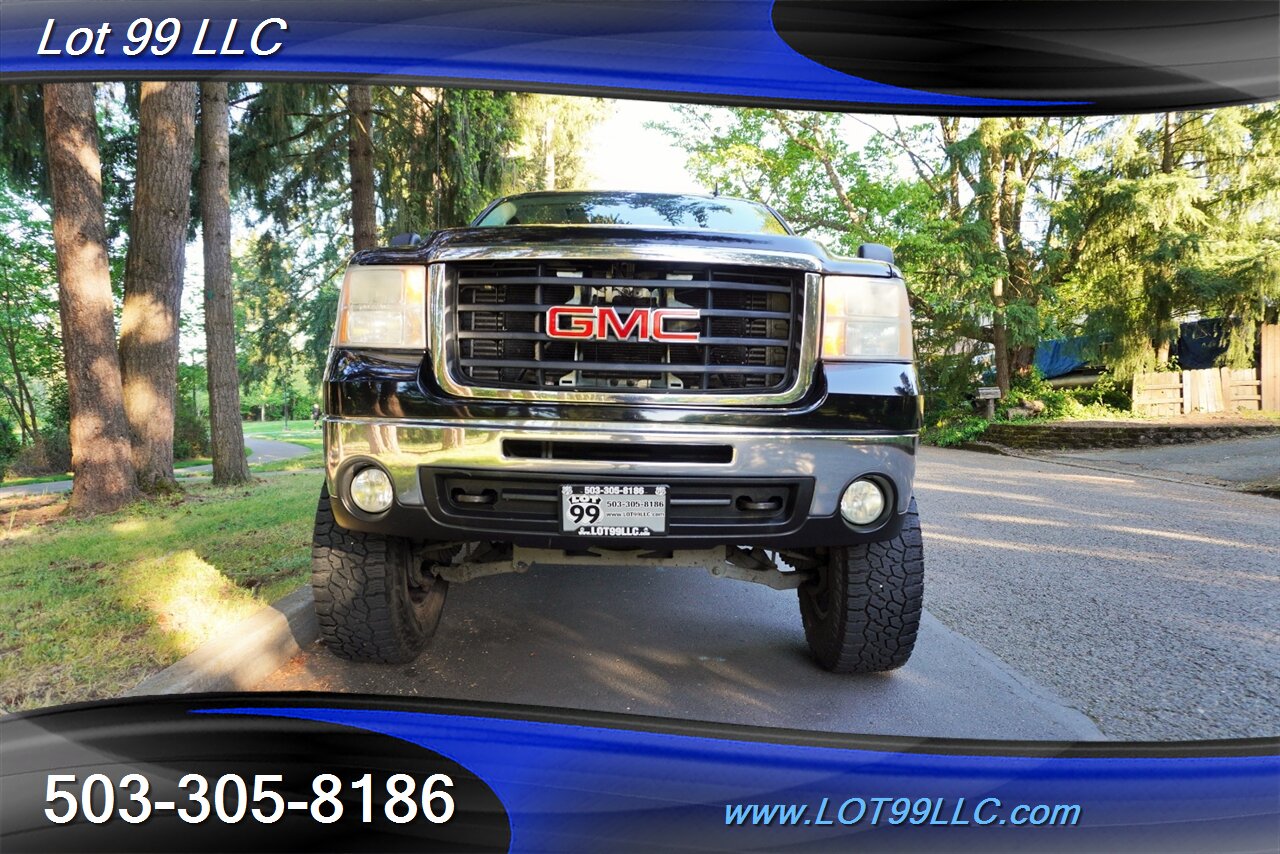 2008 GMC Sierra 2500HD SLT 4X4 6.6L Duramax Diesel Heated Leather GPS  LIFTED Fuel Wheels Like New Tires - Photo 6 - Milwaukie, OR 97267