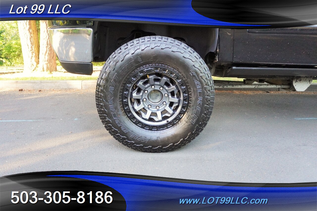 2008 GMC Sierra 2500HD SLT 4X4 6.6L Duramax Diesel Heated Leather GPS  LIFTED Fuel Wheels Like New Tires - Photo 35 - Milwaukie, OR 97267