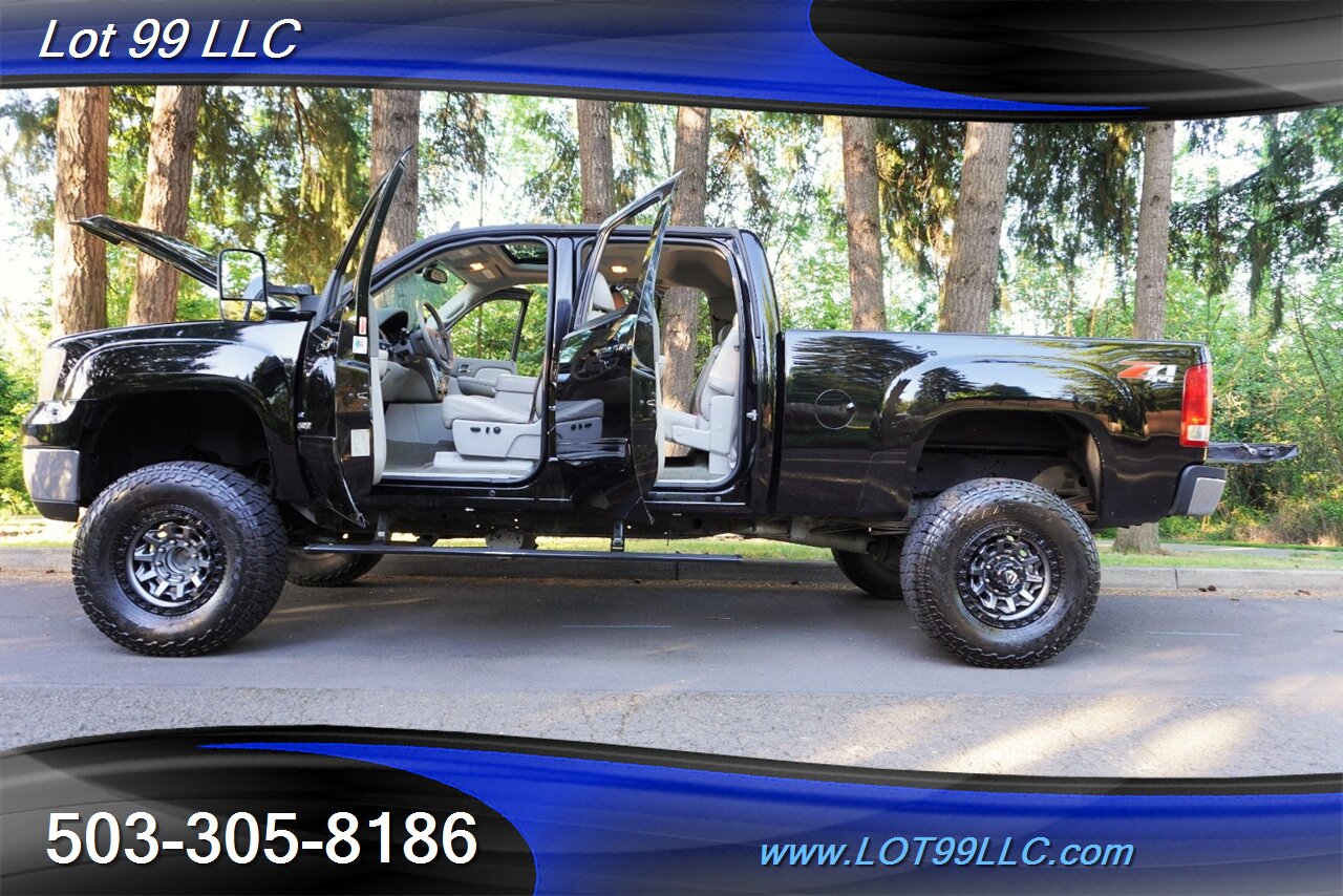 2008 GMC Sierra 2500HD SLT 4X4 6.6L Duramax Diesel Heated Leather GPS  LIFTED Fuel Wheels Like New Tires - Photo 27 - Milwaukie, OR 97267
