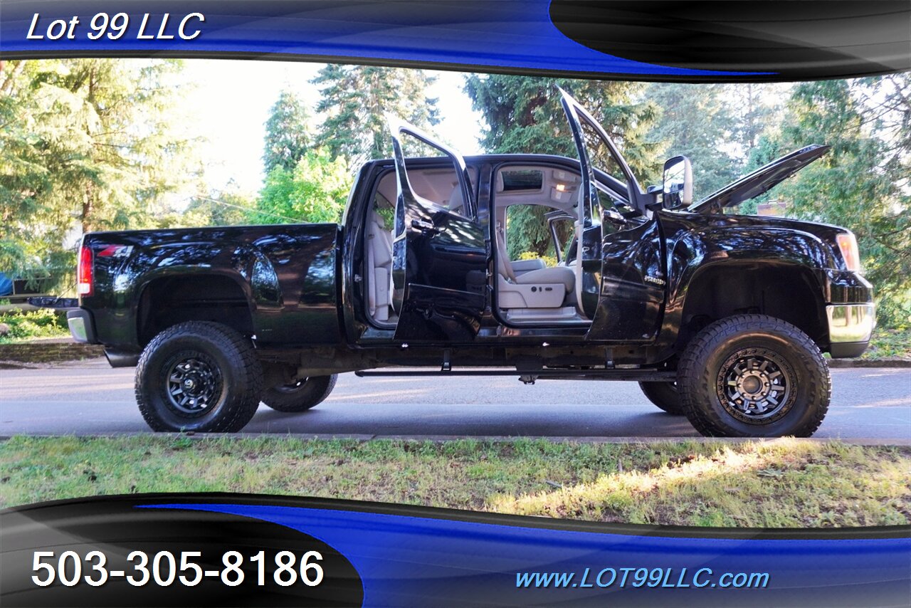 2008 GMC Sierra 2500HD SLT 4X4 6.6L Duramax Diesel Heated Leather GPS  LIFTED Fuel Wheels Like New Tires - Photo 29 - Milwaukie, OR 97267