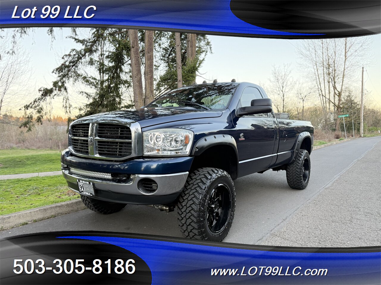 2006 Dodge Ram 2500 SLT 4x4 Lifted 5.9 Cummins DIESEL Hostile 20 " 35   - Photo 2 - Milwaukie, OR 97267