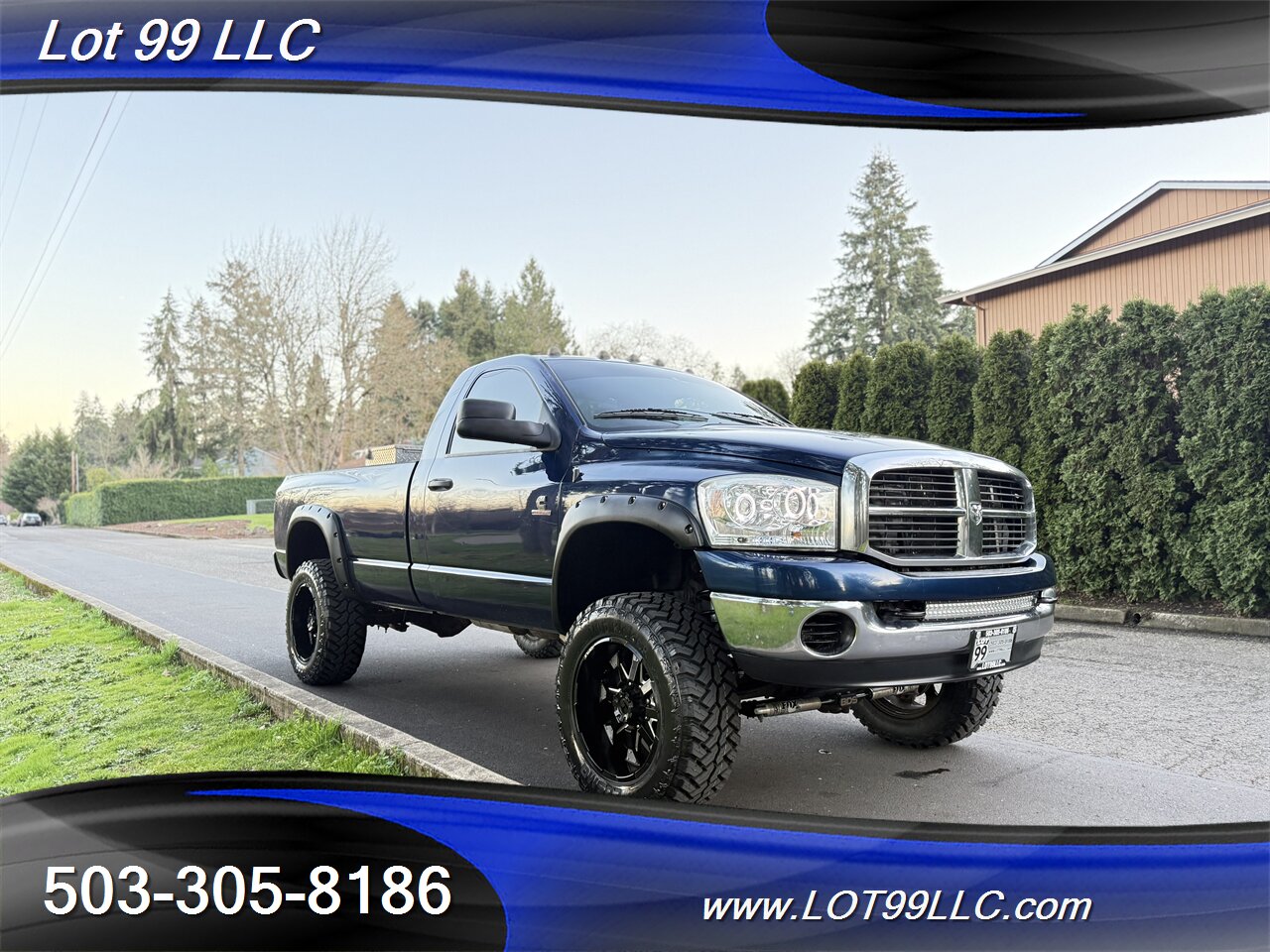 2006 Dodge Ram 2500 SLT 4x4 Lifted 5.9 Cummins DIESEL Hostile 20 " 35   - Photo 4 - Milwaukie, OR 97267