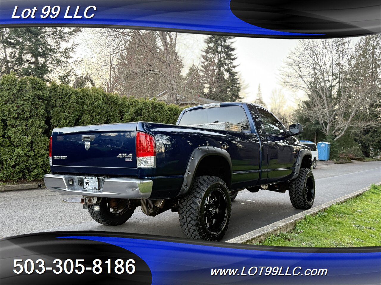 2006 Dodge Ram 2500 SLT 4x4 Lifted 5.9 Cummins DIESEL Hostile 20 " 35   - Photo 6 - Milwaukie, OR 97267