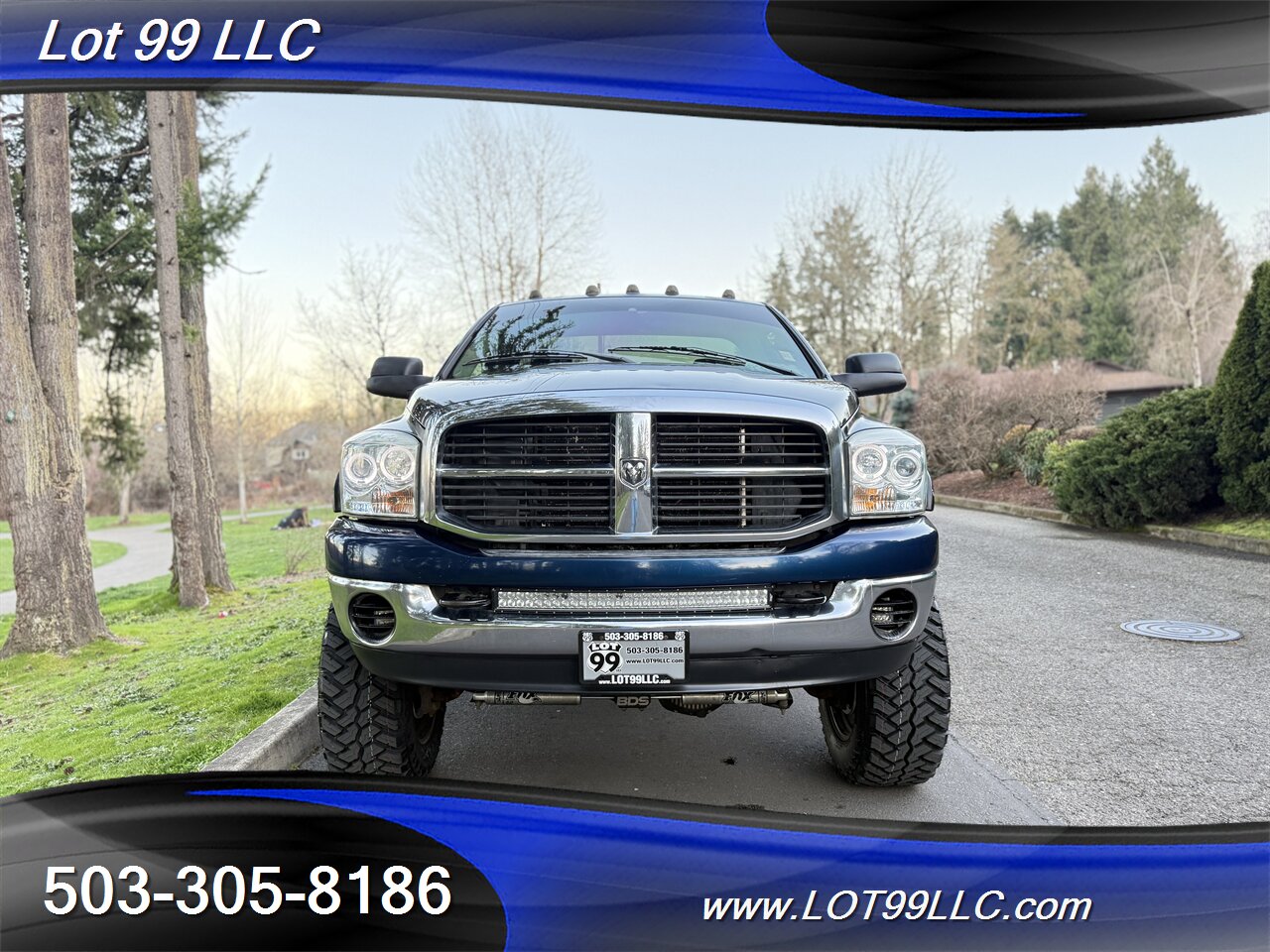 2006 Dodge Ram 2500 SLT 4x4 Lifted 5.9 Cummins DIESEL Hostile 20 " 35   - Photo 3 - Milwaukie, OR 97267