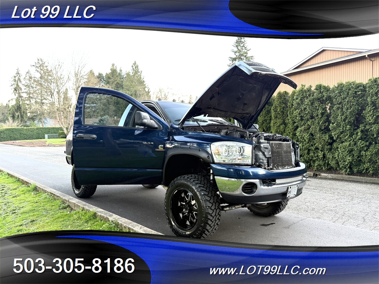 2006 Dodge Ram 2500 SLT 4x4 Lifted 5.9 Cummins DIESEL Hostile 20 " 35   - Photo 32 - Milwaukie, OR 97267