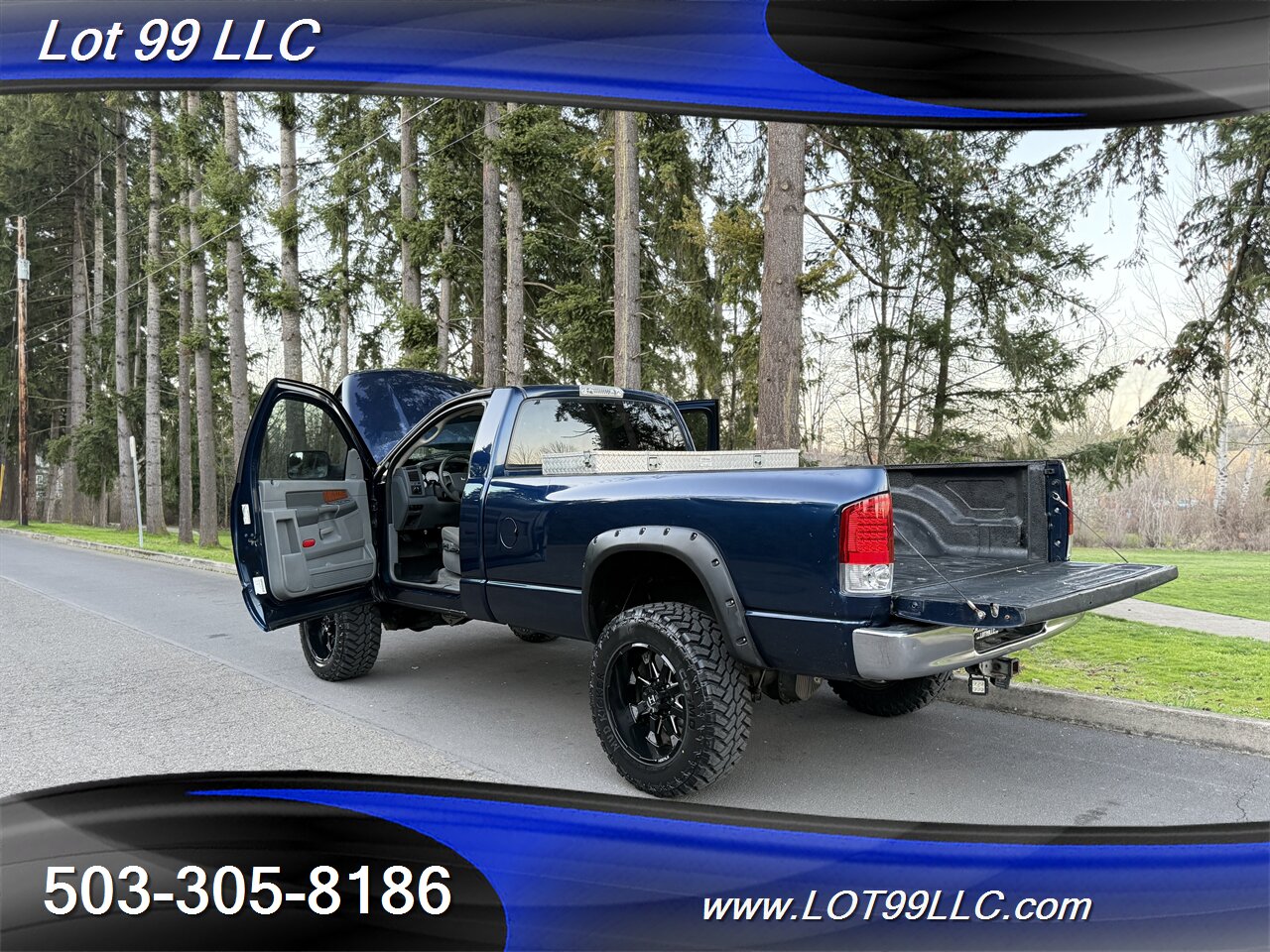 2006 Dodge Ram 2500 SLT 4x4 Lifted 5.9 Cummins DIESEL Hostile 20 " 35   - Photo 37 - Milwaukie, OR 97267