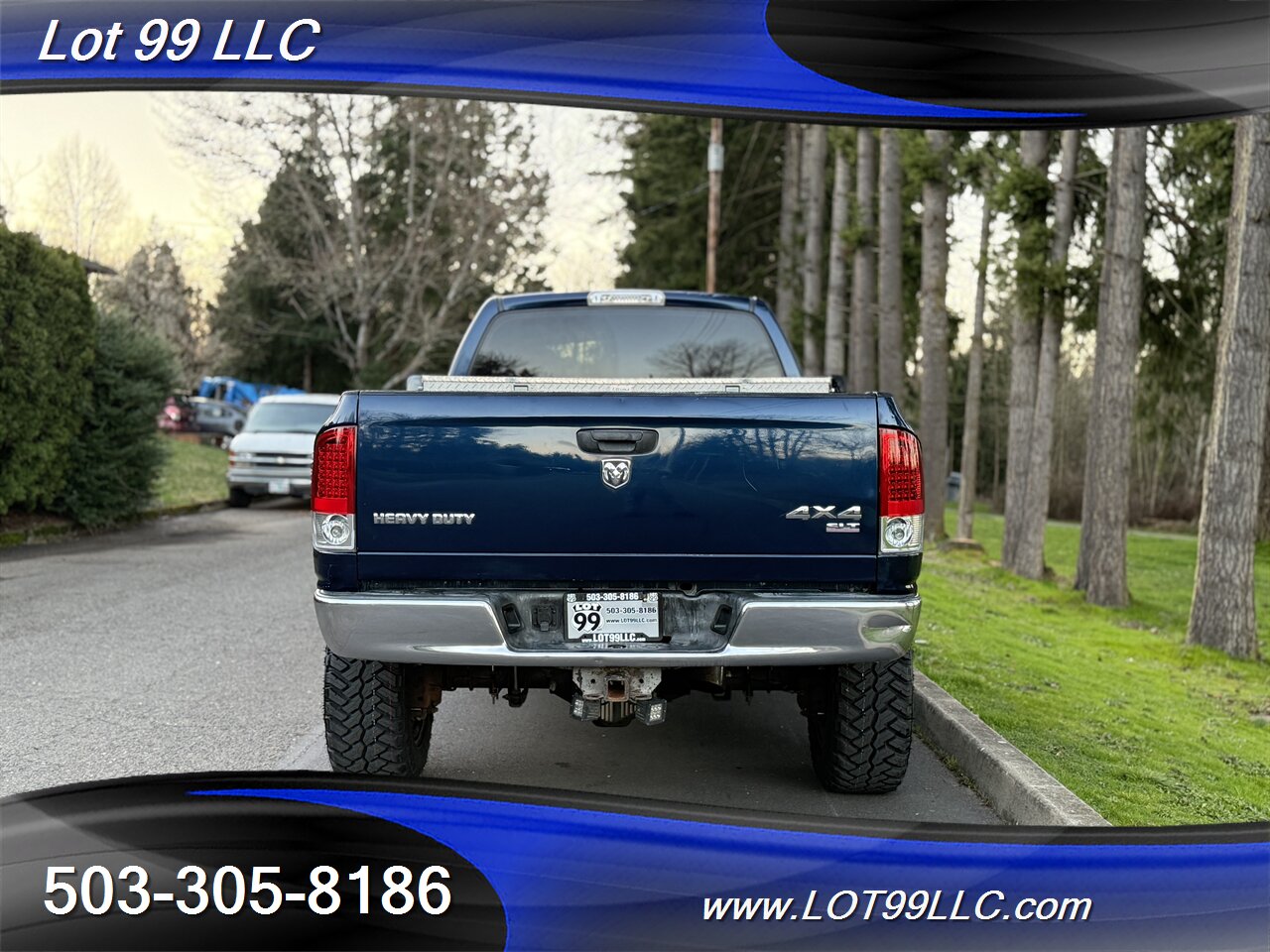 2006 Dodge Ram 2500 SLT 4x4 Lifted 5.9 Cummins DIESEL Hostile 20 " 35   - Photo 7 - Milwaukie, OR 97267