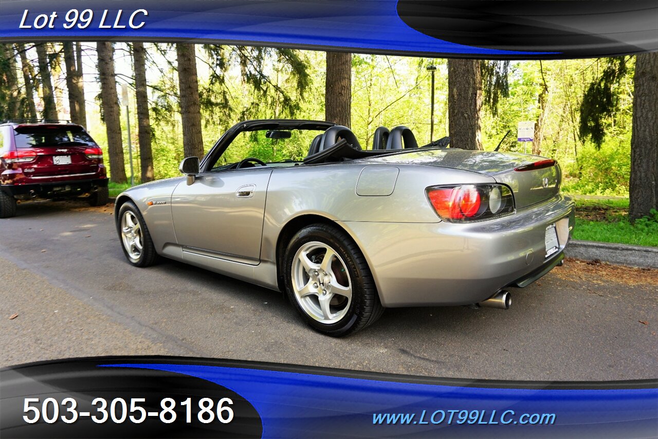 2000 Honda S2000 Convertible 80K 2.0L 6 Speed Manual Leather   - Photo 9 - Milwaukie, OR 97267