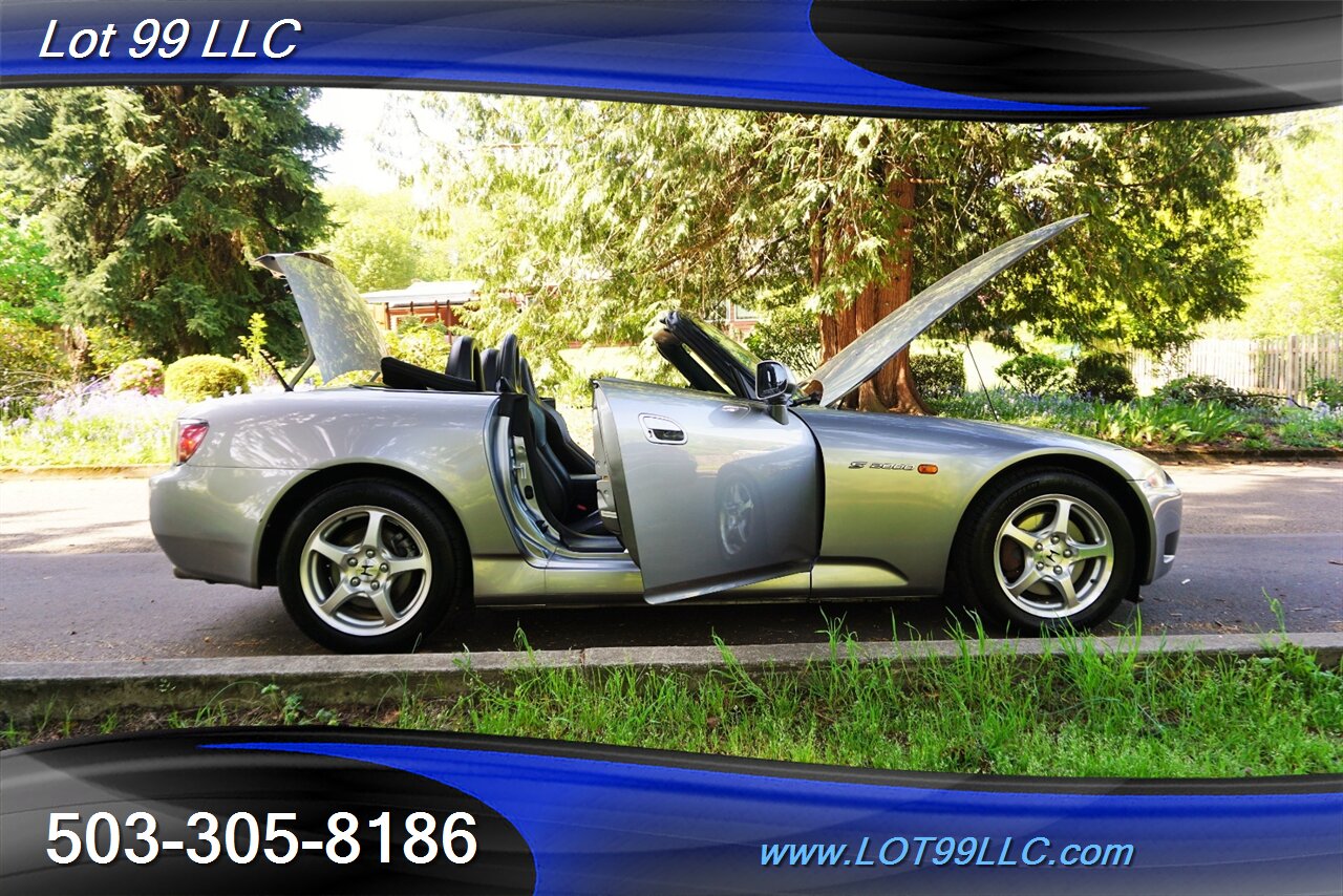 2000 Honda S2000 Convertible 80K 2.0L 6 Speed Manual Leather   - Photo 21 - Milwaukie, OR 97267