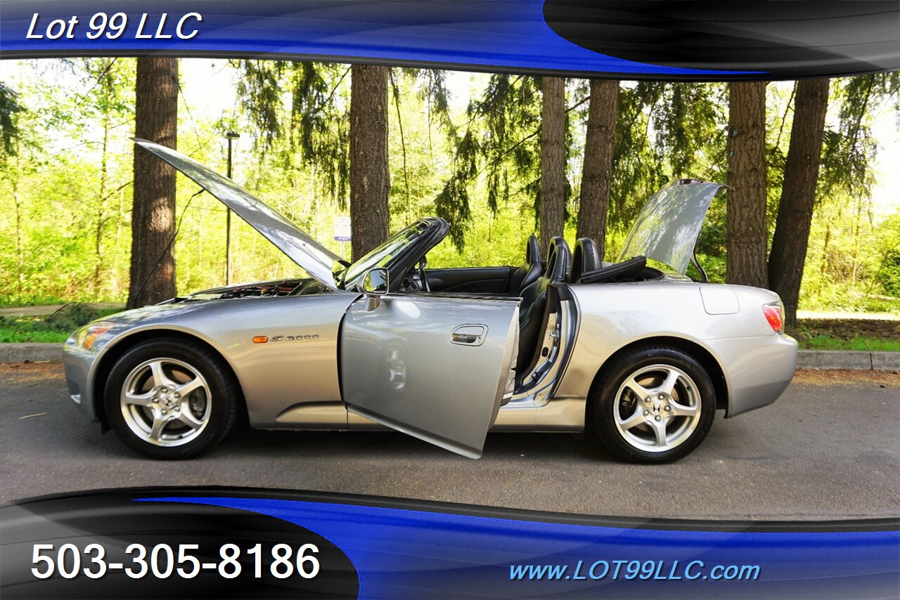 2000 Honda S2000 Convertible 80K 2.0L 6 Speed Manual Leather   - Photo 19 - Milwaukie, OR 97267