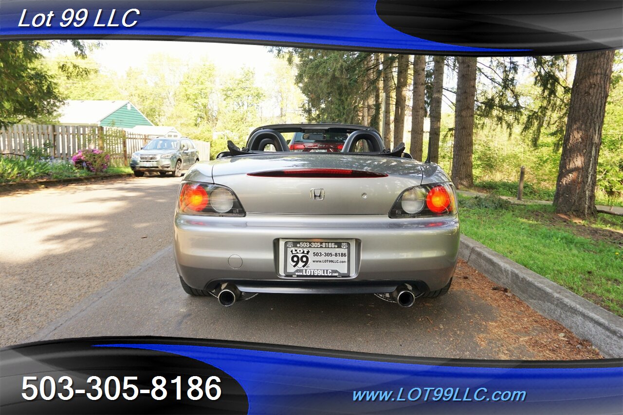 2000 Honda S2000 Convertible 80K 2.0L 6 Speed Manual Leather   - Photo 8 - Milwaukie, OR 97267