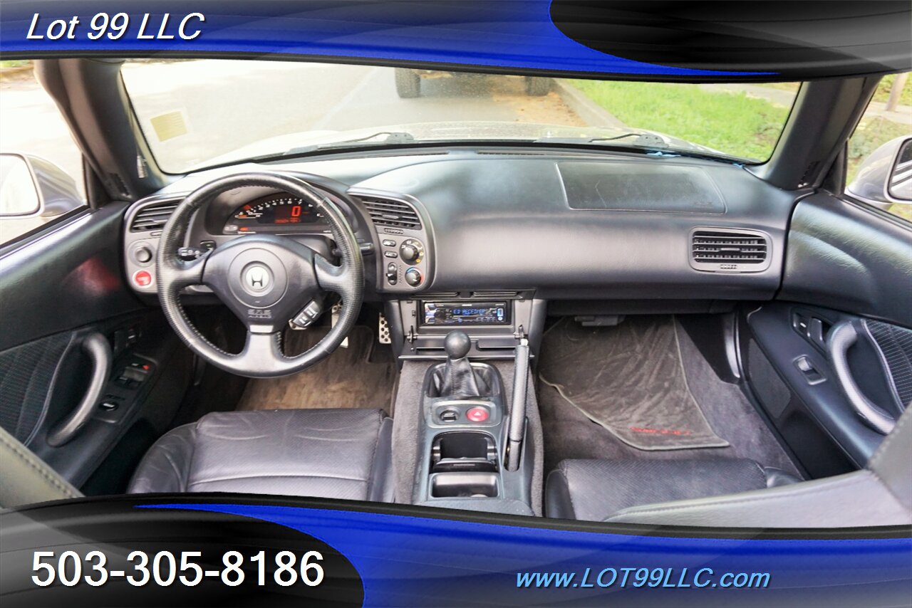 2000 Honda S2000 Convertible 80K 2.0L 6 Speed Manual Leather   - Photo 2 - Milwaukie, OR 97267