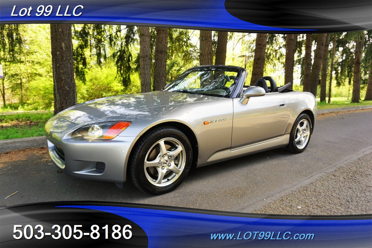 2000 Honda S2000 Convertible 80K 2.0L 6 Speed Manual Leather   - Photo 3 - Milwaukie, OR 97267