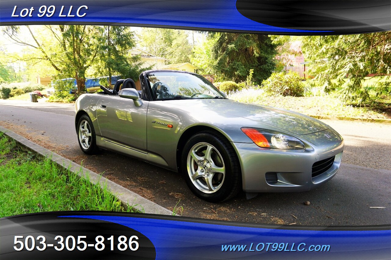 2000 Honda S2000 Convertible 80K 2.0L 6 Speed Manual Leather   - Photo 5 - Milwaukie, OR 97267