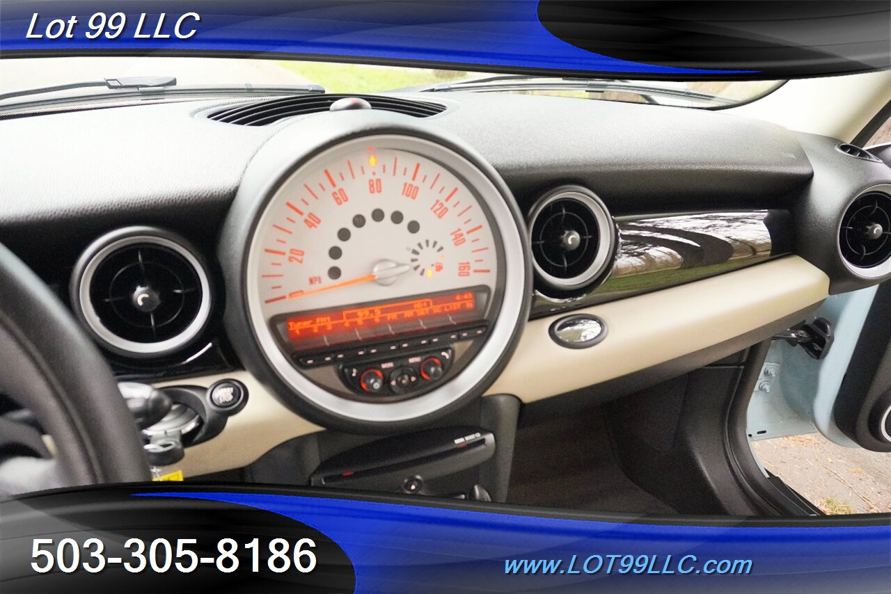 2013 MINI Cooper S 2DR Only 47K 1.6l TURBO Heated Leather Premium  Wheels NEW TIRES 2 OWNERS Local Trade - Photo 23 - Milwaukie, OR 97267