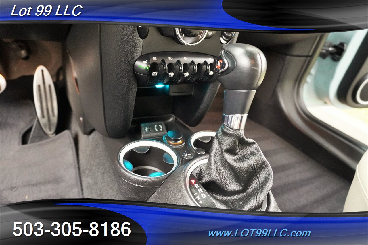 2013 MINI Cooper S 2DR Only 47K 1.6l TURBO Heated Leather Premium  Wheels NEW TIRES 2 OWNERS Local Trade - Photo 21 - Milwaukie, OR 97267