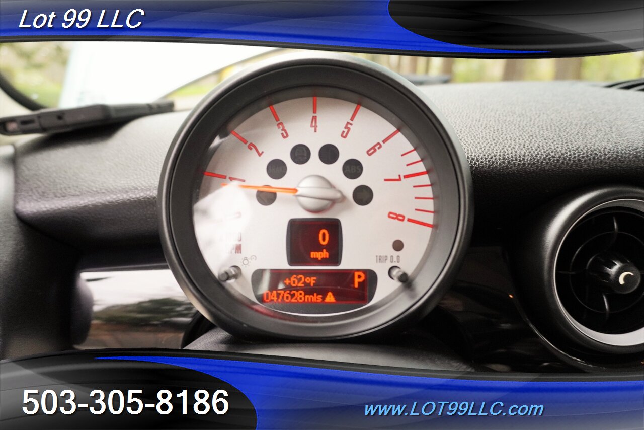 2013 MINI Cooper S 2DR Only 47K 1.6l TURBO Heated Leather Premium  Wheels NEW TIRES 2 OWNERS Local Trade - Photo 18 - Milwaukie, OR 97267