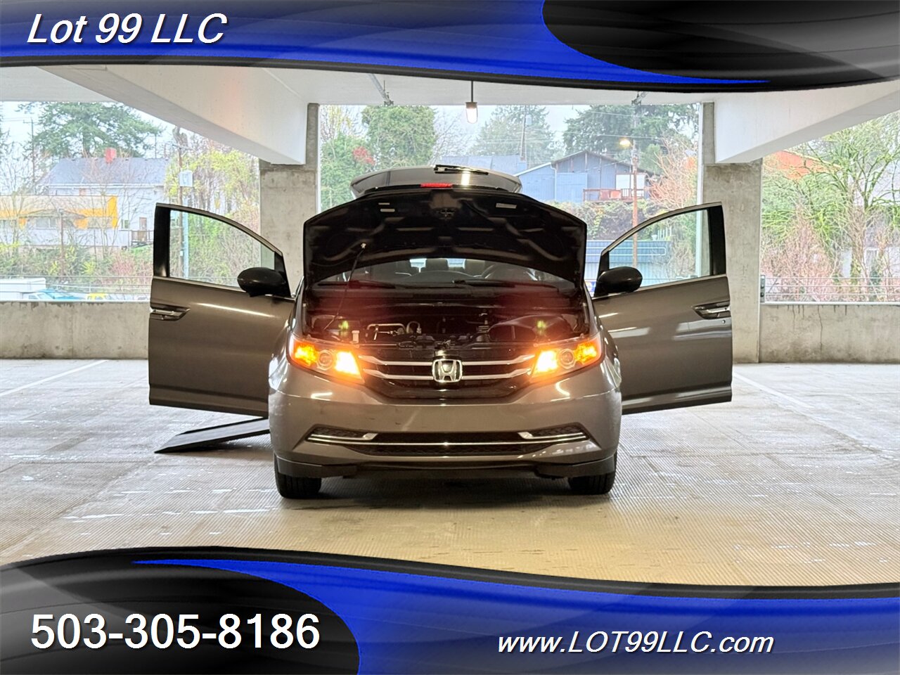 2014 Honda Odyssey EX-L ** WHEELCHAIR VAN ** 115k Htd Leather Roof Side Ramp Kneeling NEW TIRES - Photo 49 - Milwaukie, OR 97267