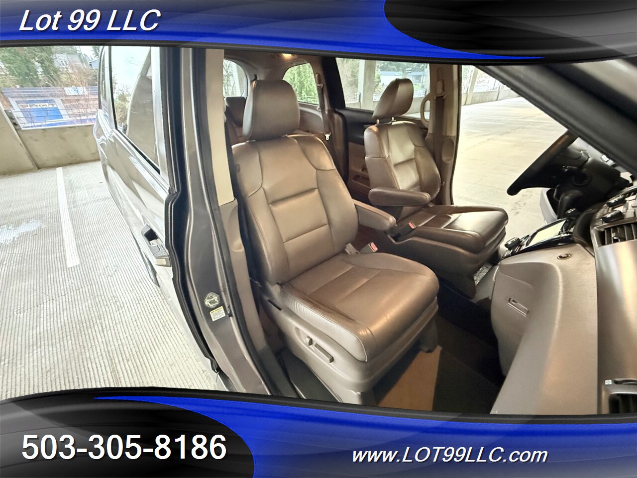 2014 Honda Odyssey EX-L ** WHEELCHAIR VAN ** 115k Htd Leather Roof Side Ramp Kneeling NEW TIRES - Photo 22 - Milwaukie, OR 97267