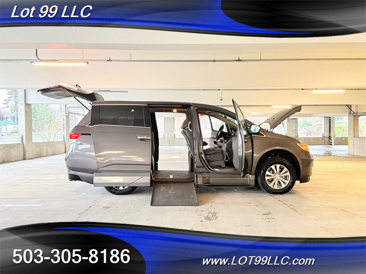 2014 Honda Odyssey EX-L ** WHEELCHAIR VAN ** 115k Htd Leather Roof Side Ramp Kneeling NEW TIRES - Photo 53 - Milwaukie, OR 97267