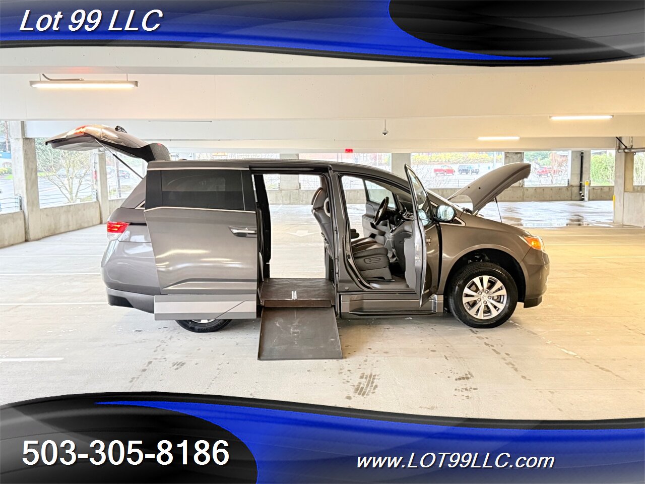 2014 Honda Odyssey EX-L ** WHEELCHAIR VAN ** 115k Htd Leather Roof Side Ramp Kneeling NEW TIRES - Photo 52 - Milwaukie, OR 97267
