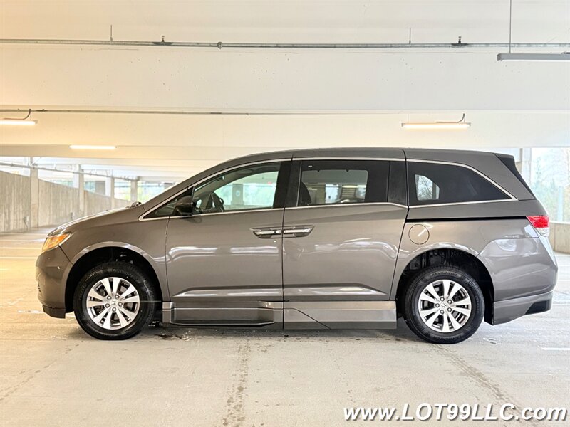 2014 Honda Odyssey EX-L * WHEELCHAIR VAN ** 115k Leather Side Ramp  Side Ramp Kneeling NEW TIRES