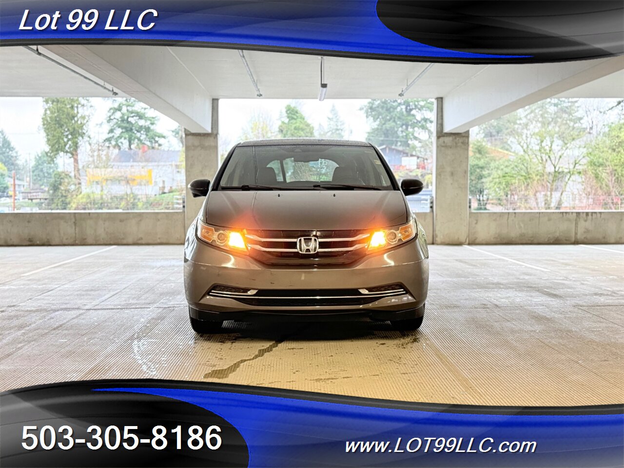 2014 Honda Odyssey EX-L ** WHEELCHAIR VAN ** 115k Htd Leather Roof Side Ramp Kneeling NEW TIRES - Photo 4 - Milwaukie, OR 97267