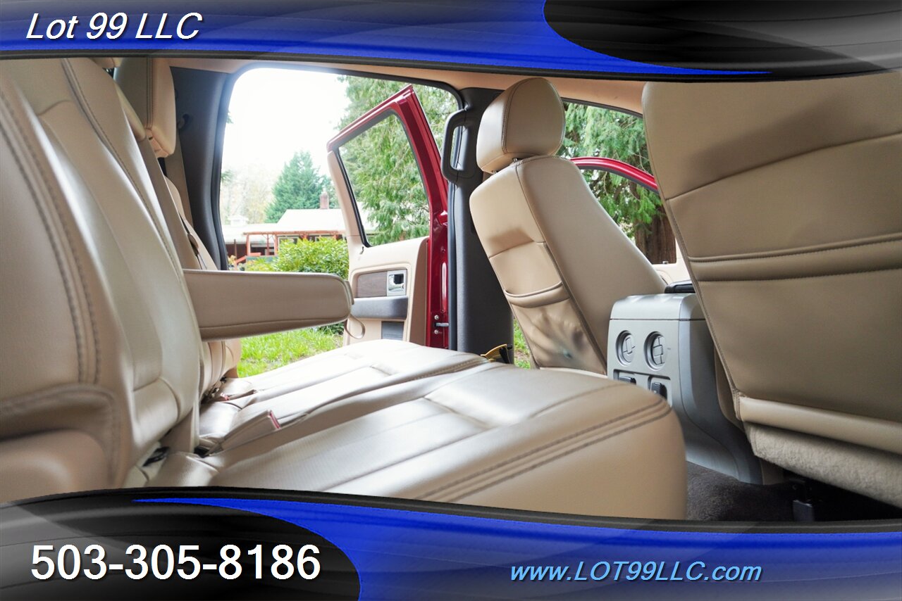 2013 Ford F-150 Lariat 4X4 3.5L Ecoboost Heated AC Leather Seats GPS moon Roof LIFTED Fuel Wheels Newer Tires - Photo 17 - Milwaukie, OR 97267