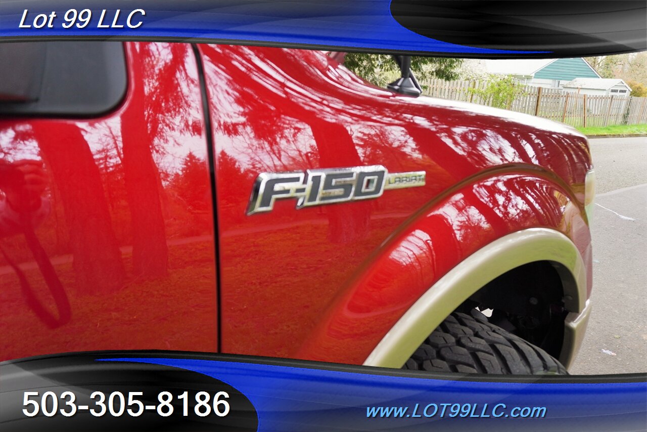2013 Ford F-150 Lariat 4X4 3.5L Ecoboost Heated AC Leather Seats GPS moon Roof LIFTED Fuel Wheels Newer Tires - Photo 38 - Milwaukie, OR 97267