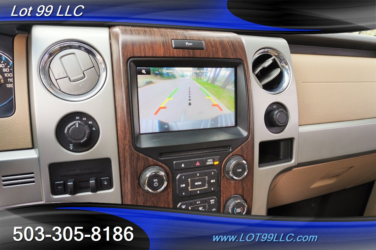 2013 Ford F-150 Lariat 4X4 3.5L Ecoboost Heated AC Leather Seats GPS moon Roof LIFTED Fuel Wheels Newer Tires - Photo 41 - Milwaukie, OR 97267