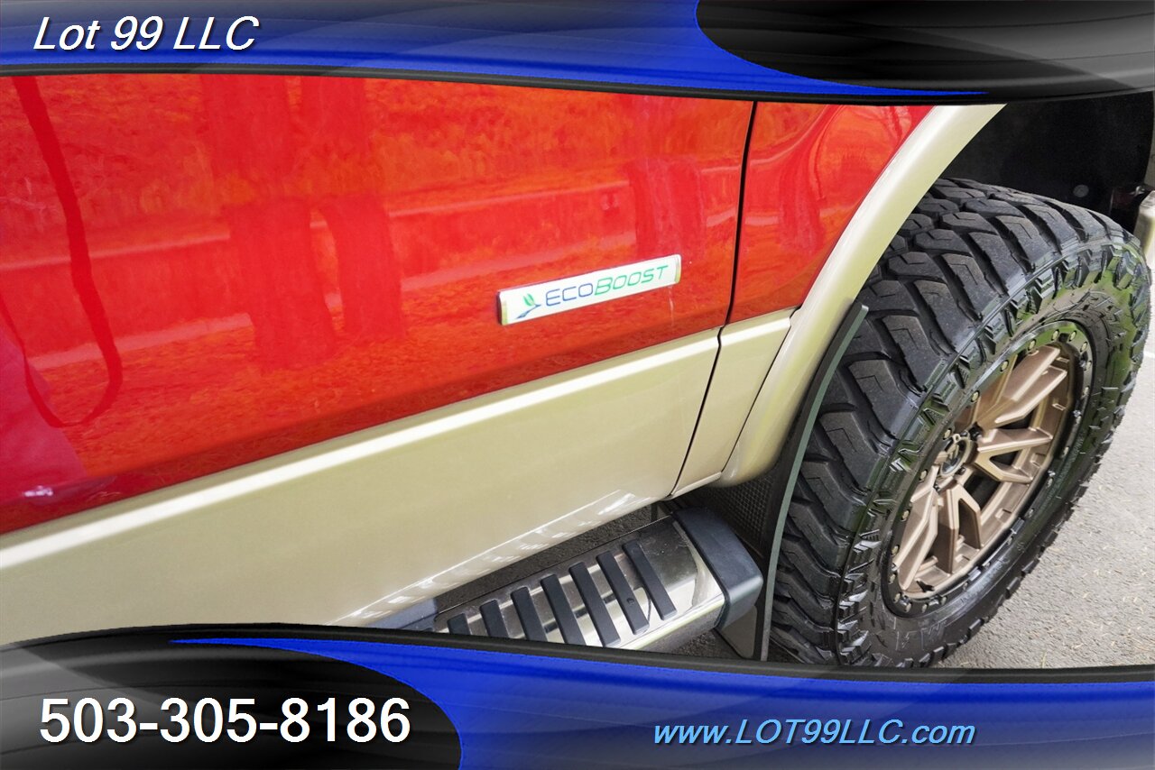 2013 Ford F-150 Lariat 4X4 3.5L Ecoboost Heated AC Leather Seats GPS moon Roof LIFTED Fuel Wheels Newer Tires - Photo 39 - Milwaukie, OR 97267