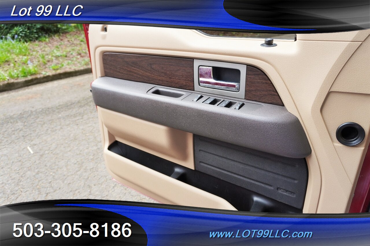 2013 Ford F-150 Lariat 4X4 3.5L Ecoboost Heated AC Leather Seats GPS moon Roof LIFTED Fuel Wheels Newer Tires - Photo 21 - Milwaukie, OR 97267