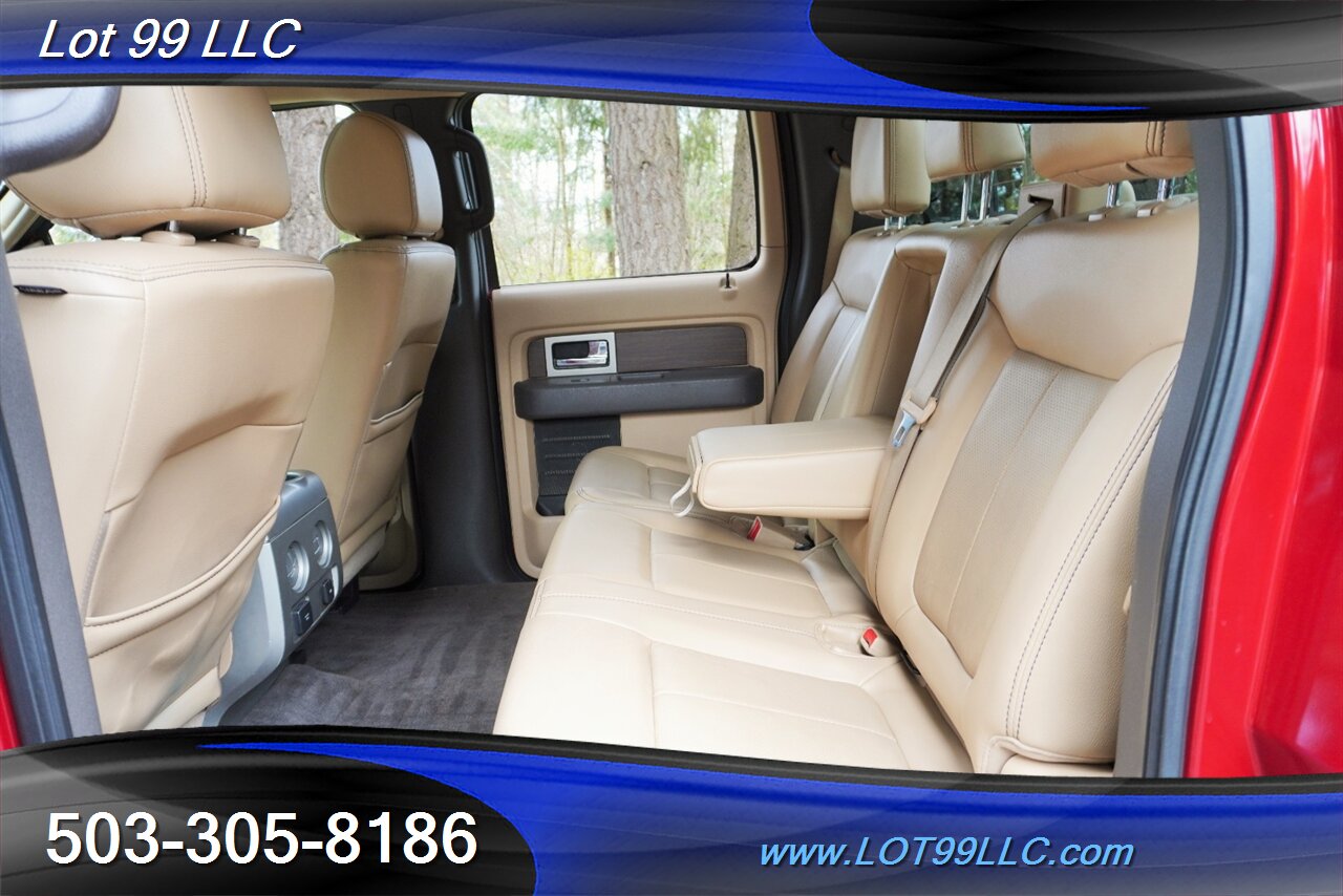 2013 Ford F-150 Lariat 4X4 3.5L Ecoboost Heated AC Leather Seats GPS moon Roof LIFTED Fuel Wheels Newer Tires - Photo 14 - Milwaukie, OR 97267