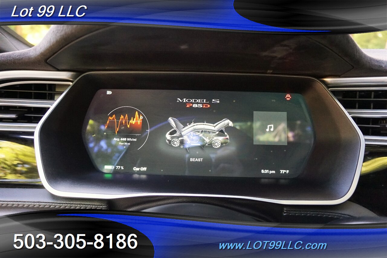 2014 Tesla Model S P85D 60k AWD Leather Pano Autopilot Ludicrous 22S   - Photo 20 - Milwaukie, OR 97267