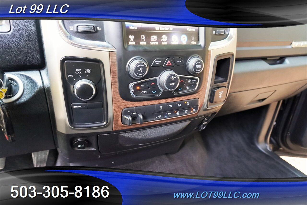 2014 RAM 2500 Laramie 4X4 6.7L Cummins Diesel heated AC Leather  Moon Roof GPS LIFTED NEW 22 Wheels New TIRES Running Boards 2 Owners - Photo 23 - Milwaukie, OR 97267
