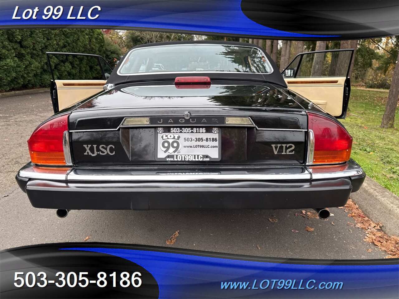 1988 Jaguar XJS XJSC Cabriolet Top V12 66k Miles NO Rust   - Photo 45 - Milwaukie, OR 97267